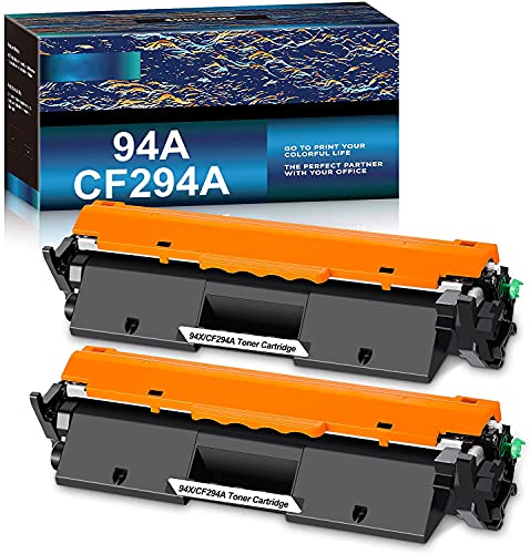 GOTOBY 94A CF294A Compatible Toner Cartridge Replacement for HP 94A 94X CF294X Work with HP Laserjet Pro MFP M118dw, M148dw, M148fdw, M149fdw, Laserjet M148, Laserjet M118 Printer (Black, 2 Pack)â€¦