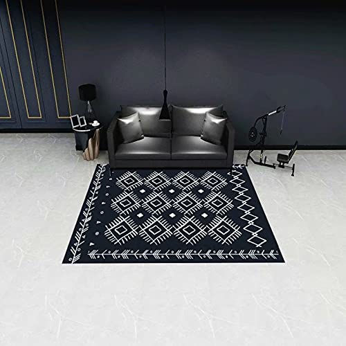 Alfombra moderna para salón de 120 x 160 cm Cover