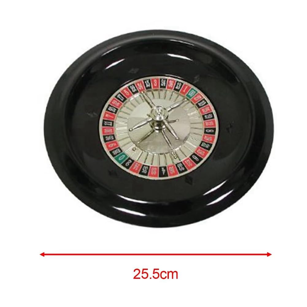 Forniture per Decorazioni per Roulette, Tavolo da Gioco Interattivo, Giradischi per Feste, Viaggi, Carnevale, Incontri per Adulti