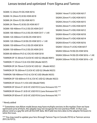 Fringer Nf-Gfx Fujifilm Auto Focus Mount Adapter Built-In Electronic Aperture Automatic – Compatible With Nikon D, G, E Lens To Fuji G Mount Medium Format Camera Gfx100 100S 100Ir Ver. #TOP6