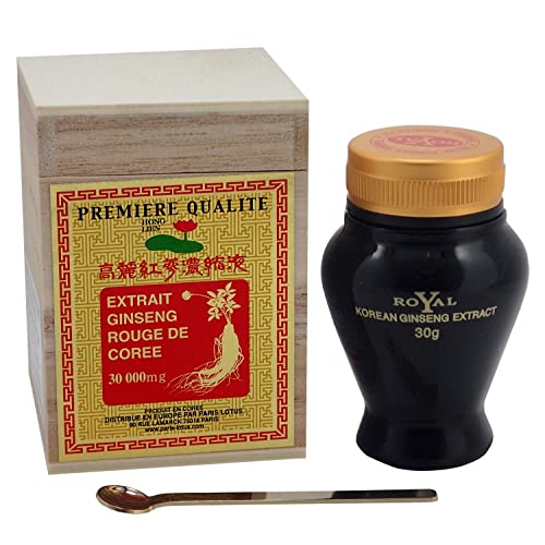GINSENG Rouge de Corée - Extrait pur bouteille de 30 g - 130 mg d...