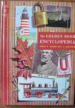 Hardcover The Golden Book Encyclopedia Volume 9 Labor day to Matches Book