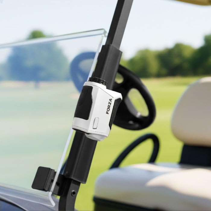 FORZA Télémètre de golf avec vibration de verrouillage de drapeau, portée de 914 m, support magnétique, charge USB-C et résistant à l'eau – Appareil de mesure de distance de précision pour golfeurs