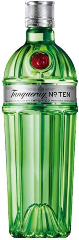 Tanqueray 10 Gin Individual Boxed Carton Giftpack, 70 cl