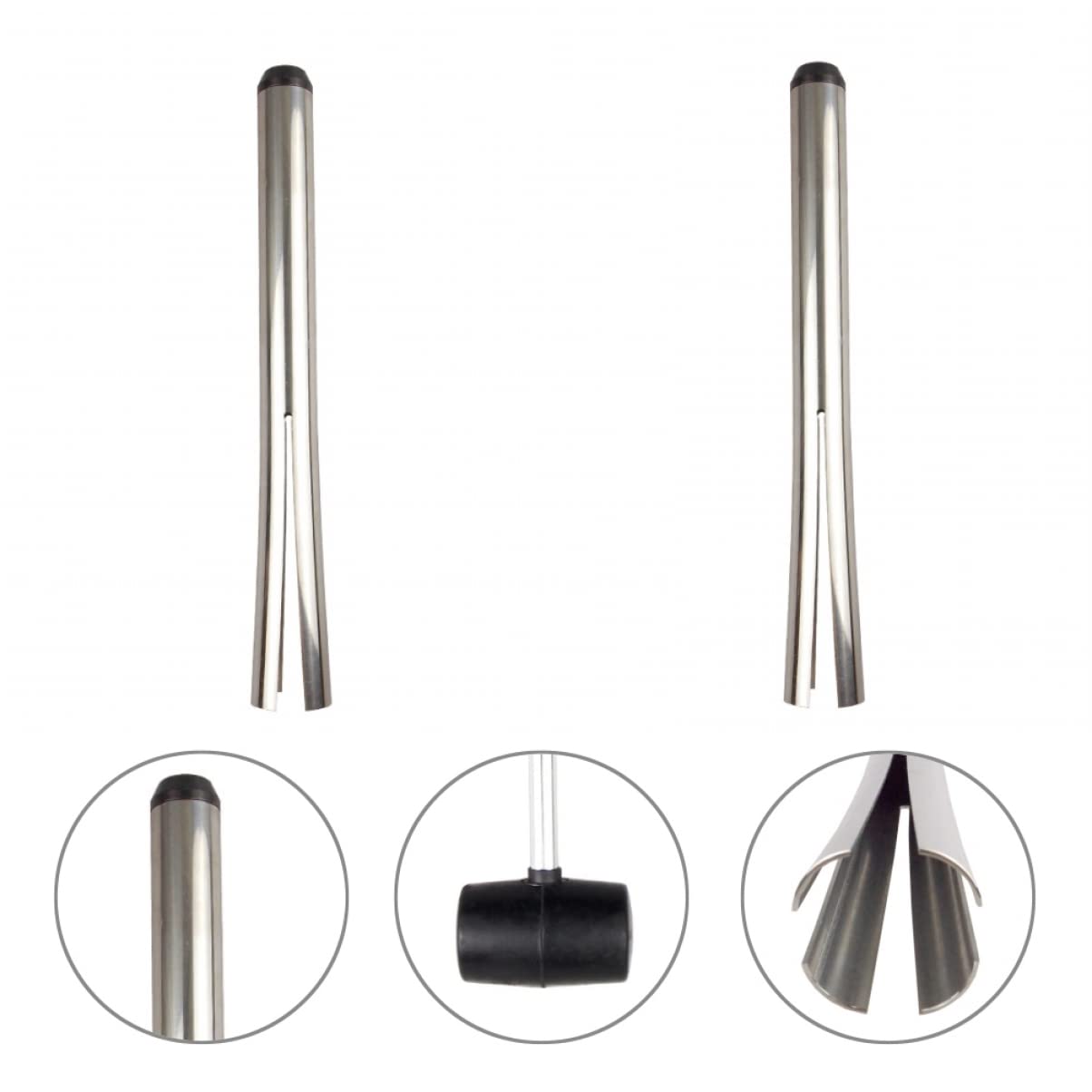 Extractor Plata Copa de Dirección de Bicicleta de Acero Inoxidable