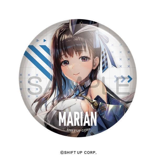 Amazon.co.jp: 勝利の女神:NIKKE 缶バッジ マリアン A ニケ