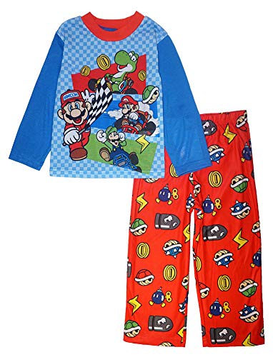Super Mario Brothers Boys' 2-Piece Pajama Set - Main Image