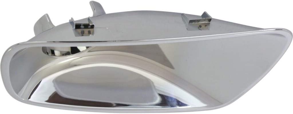KarParts360 For Saturn Vue Fog Light Cover 2006 2007 Passenger Side | Chrome | DOT/SAE Compliance | GM2595102 | 15851594