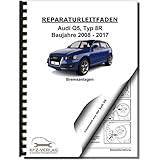 bremsanlage mit rekuperationssystem audi q5  Audi Q5 Typ 8R 2008-2017 Bremsanlagen Bremsen System Reparaturanleitung