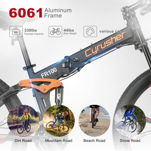 Cyrusher FR100 Moutain Bike 27.5” AllTerrain Bike for Adults 27Speed