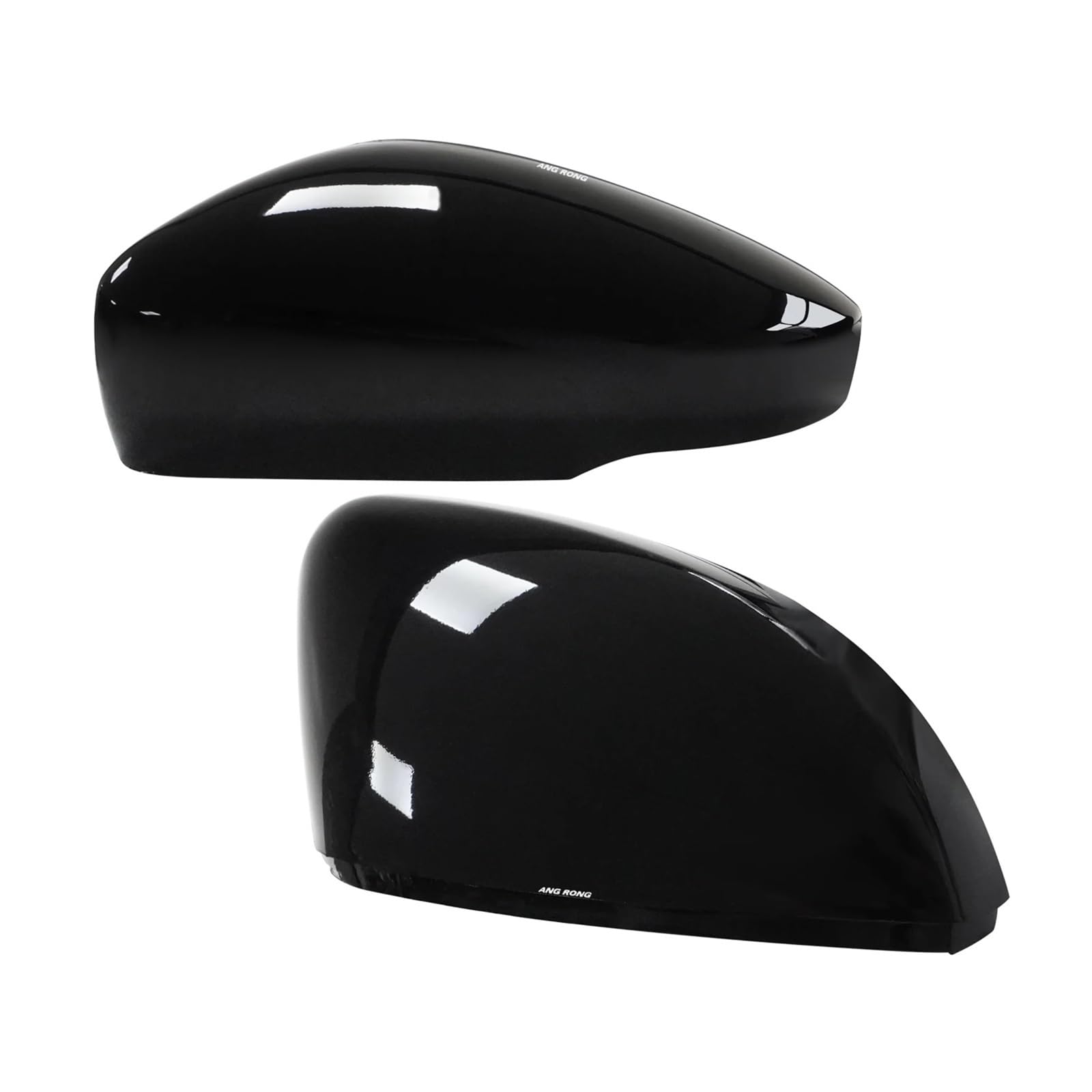 Per VW Per Polo 6R 2009 2010 2011 2012 2013 2014 2015 2016 2017 2018 UP Dal 2016 In Poi Nero Lucido Porta Specchietto Retrovisore Tappi Di Copertura Calotta Specchio Retrovisore