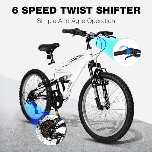 Yventix 20 Inch Kids Beginner Mountain Bike