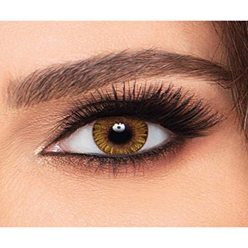 FRESHLOOK One Day Color Mystic Collection Hazel Pack of 30 Contact Lens, Hazel, -5 Diopters, 13.8 mm