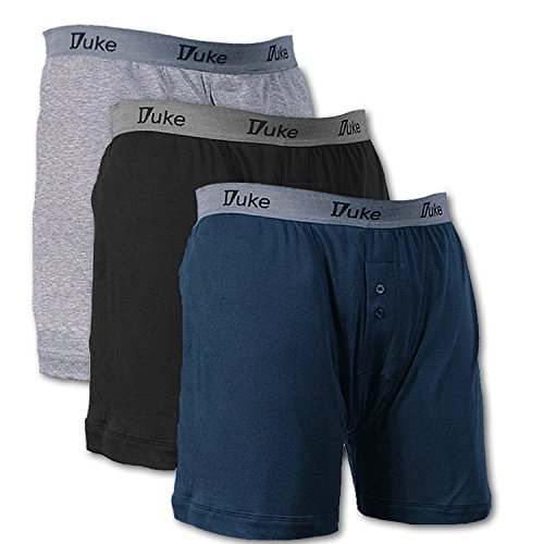 Duke London Lot de 3 boxers en coton XL à 8XL - 4XL WAIST (48 - 50 INCHES )