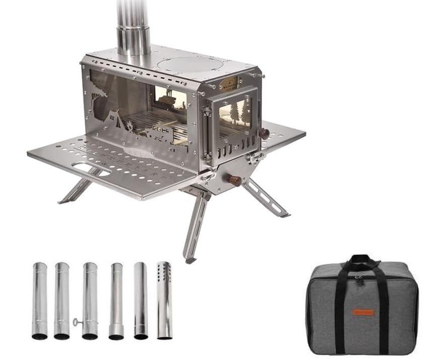 Amazon.co.jp: DOGBOO 薪ストーブ ペレットストーブ 二次燃焼 ウッド