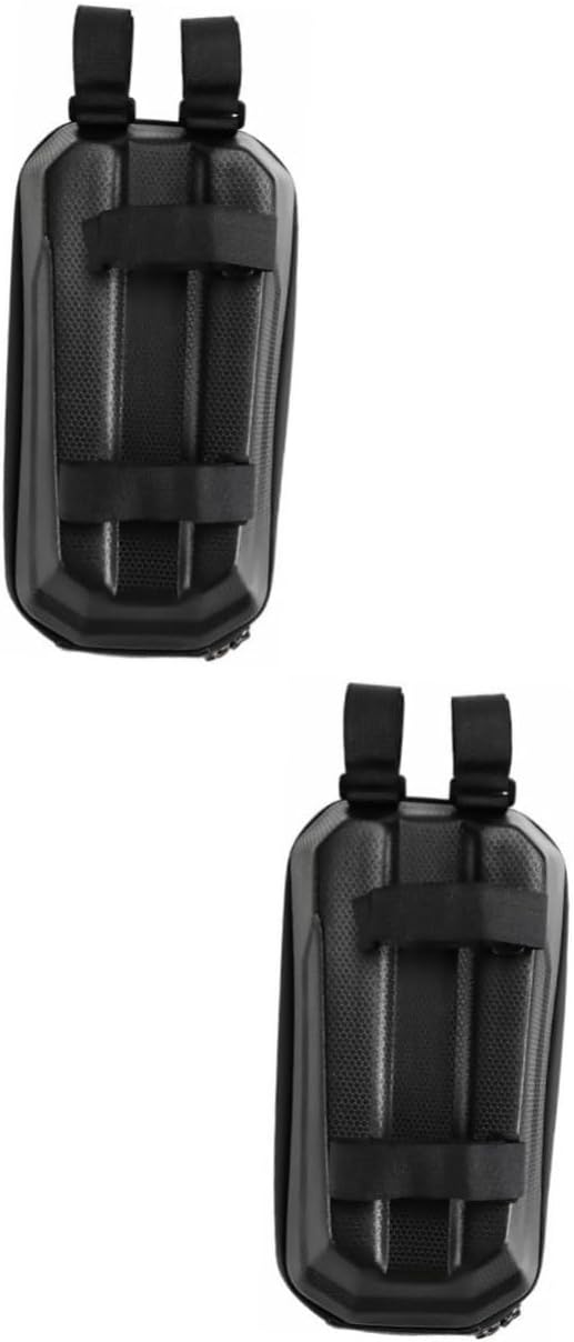 2pcs Bike Front Bag for Cycling Electric Scooters and Biking Essentials Easy to Install Water Resistant Pouch for Phone Keys and Cards
