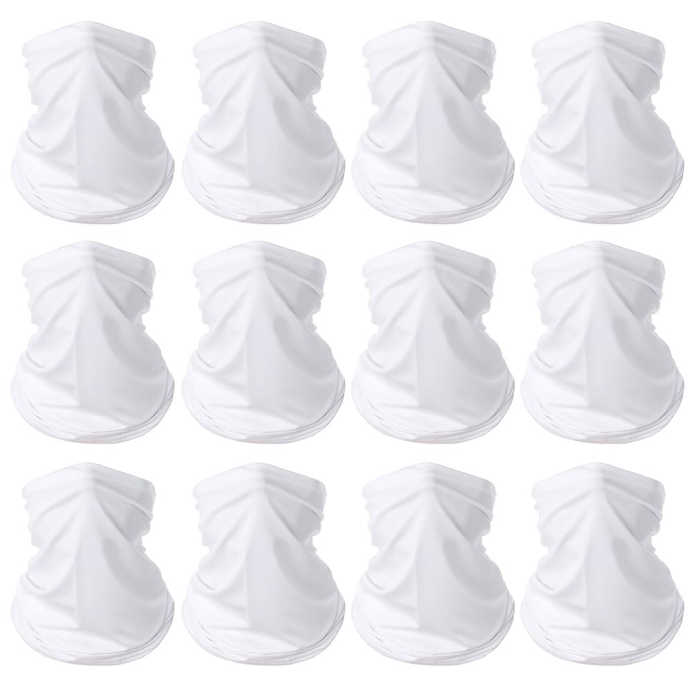 6 Pieces Summer Face Cover Scarf Mens Neck Gaiter For Men Women UV Protection Face Breathable Sun Protection Cycling Running