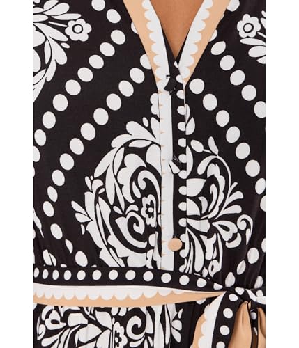 Image of Adrianna Papell Printed Short Dress
