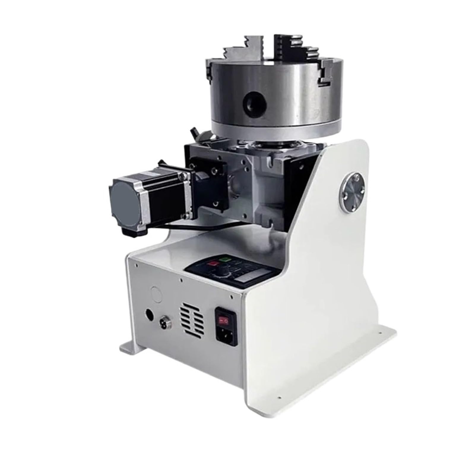 CNC Precision Speed Control Rotary Table Positioner Robotic Arm Arc Welding Handheld Ring Seam Smooth Rotation(D160)