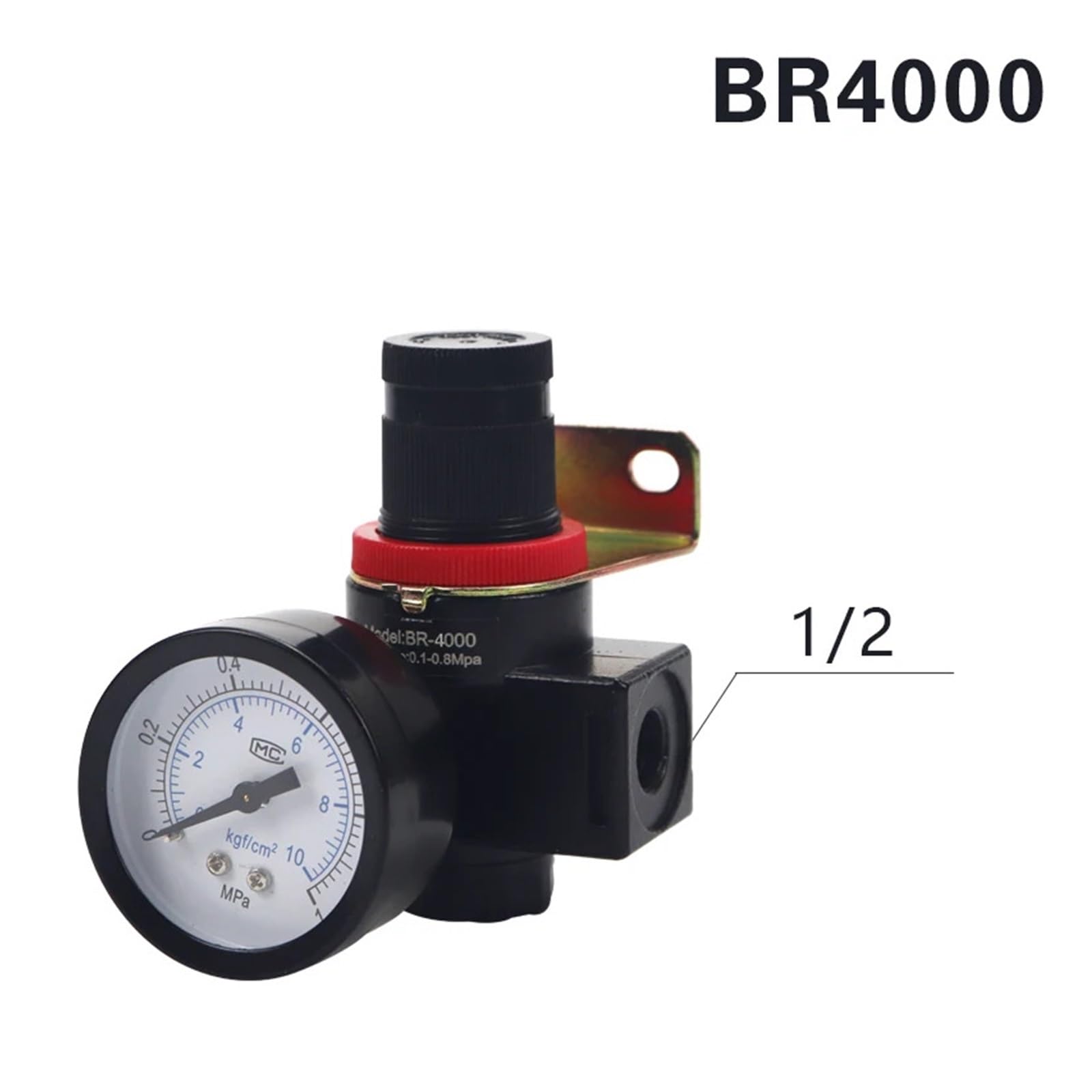 Regulator ciśnienia pompy pneumatycznej BR2000 BR3000 BR4000 G1/4 3/8 1/2 Dekompresja BR-3000 BR-4000(BR4000)
