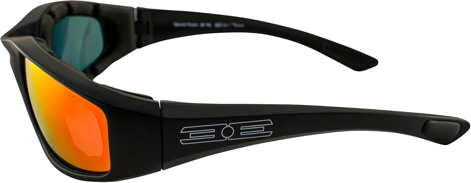 Epoch Eyewear Foam Padded Motorcycle Sunglasses Riding Glasses Z87+ Safety Glasses - Image 3