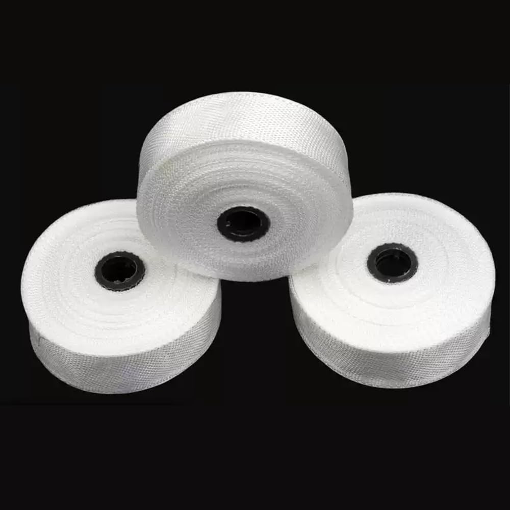 Nastro in tessuto in fibra di vetro - Striscia in fibra di vetro ignifuga 500-600 ℃ 1 pcs(6cmx14mx0.5mm)