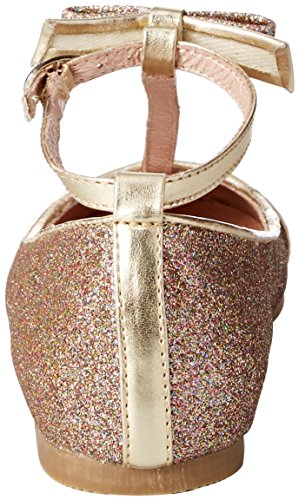 Kid's Glitter T-Strap Flat3