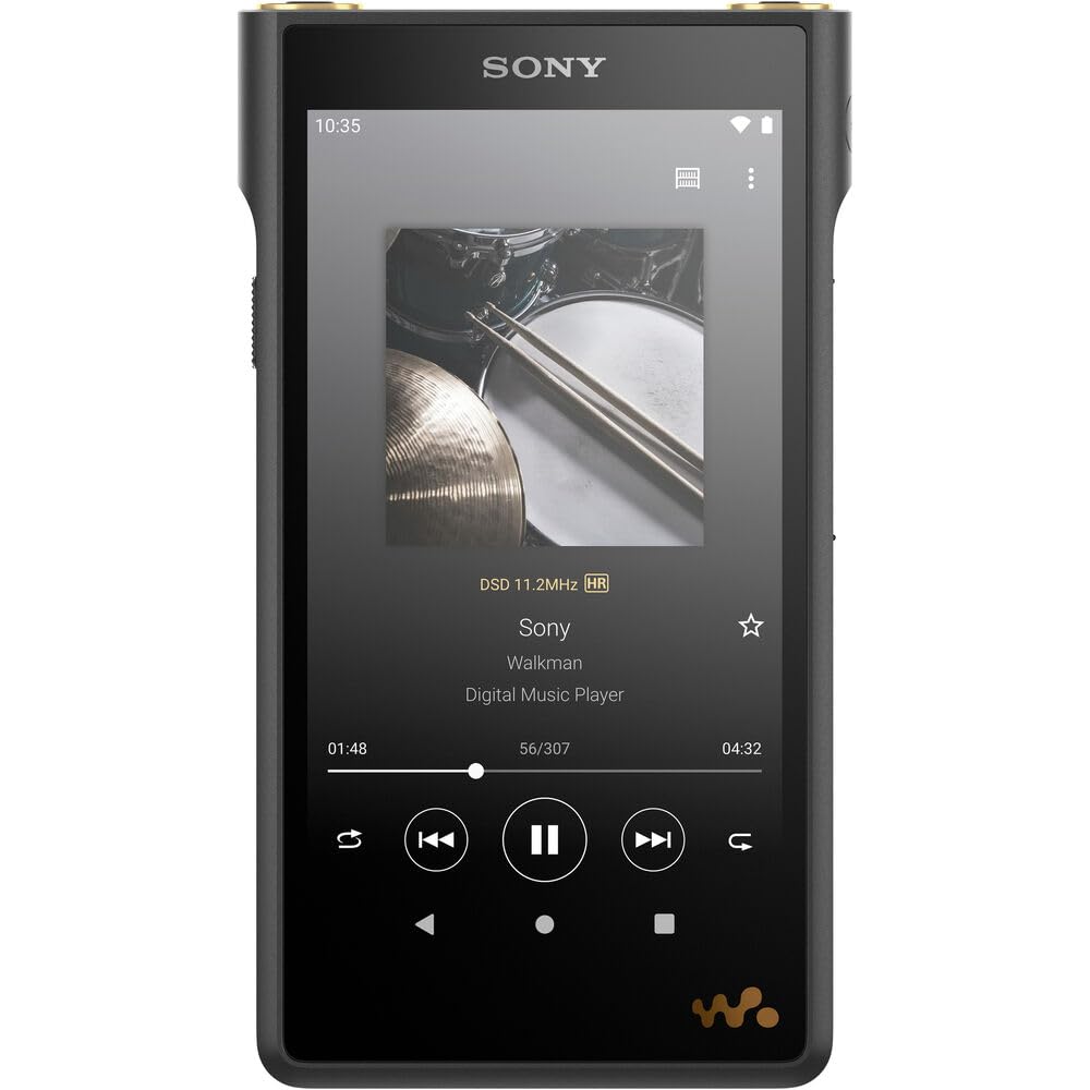 Sony NWWM1AM2 Walkman High Resolution Digital Music Player Black Bundle with 3 YR CPS Enhanced Protection Pack