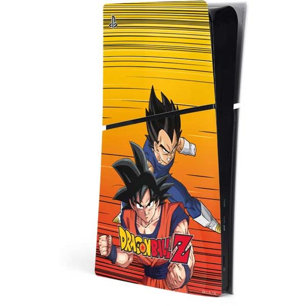Skinit Decal Gaming Skin Compatible with PS5 Slim Digital Edition Console - Officially Licensed Dragon Ball Z Goku & Vegeta Design