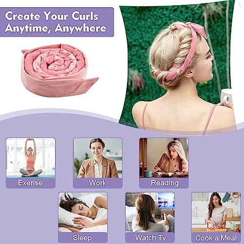 HAOMEEDUO Bigodino Lungo per Boccoli Senza Calore