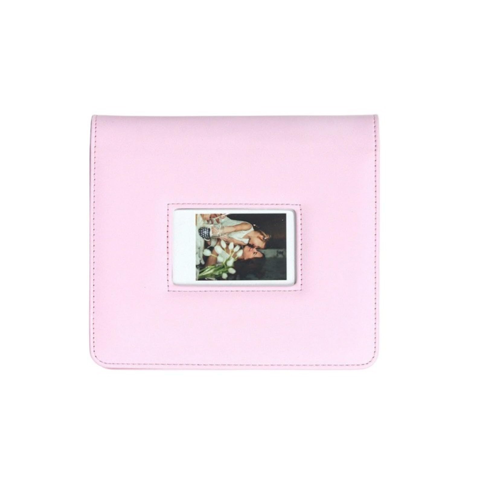 PU Photo Keeper Fit 288 Instantly 3Inch Prints Album for Camera Easy Pages Turning for Home Foot Immediate Storage