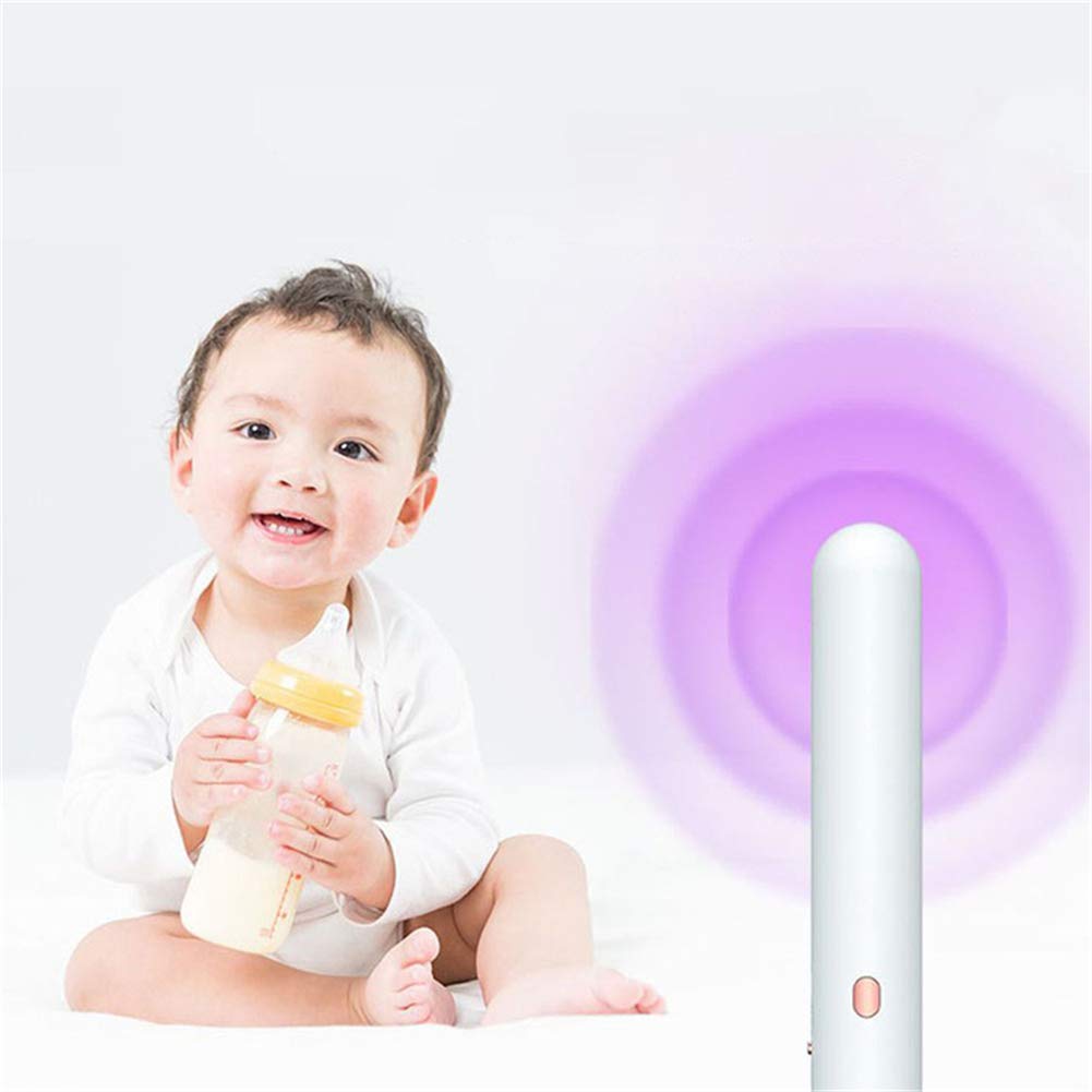 UV Esterilizador Lámpara, plegable portátil de mano de la varita ultravioleta, filtro de luz UVC para el hogar admiten la ropa interior de bebé Chupete