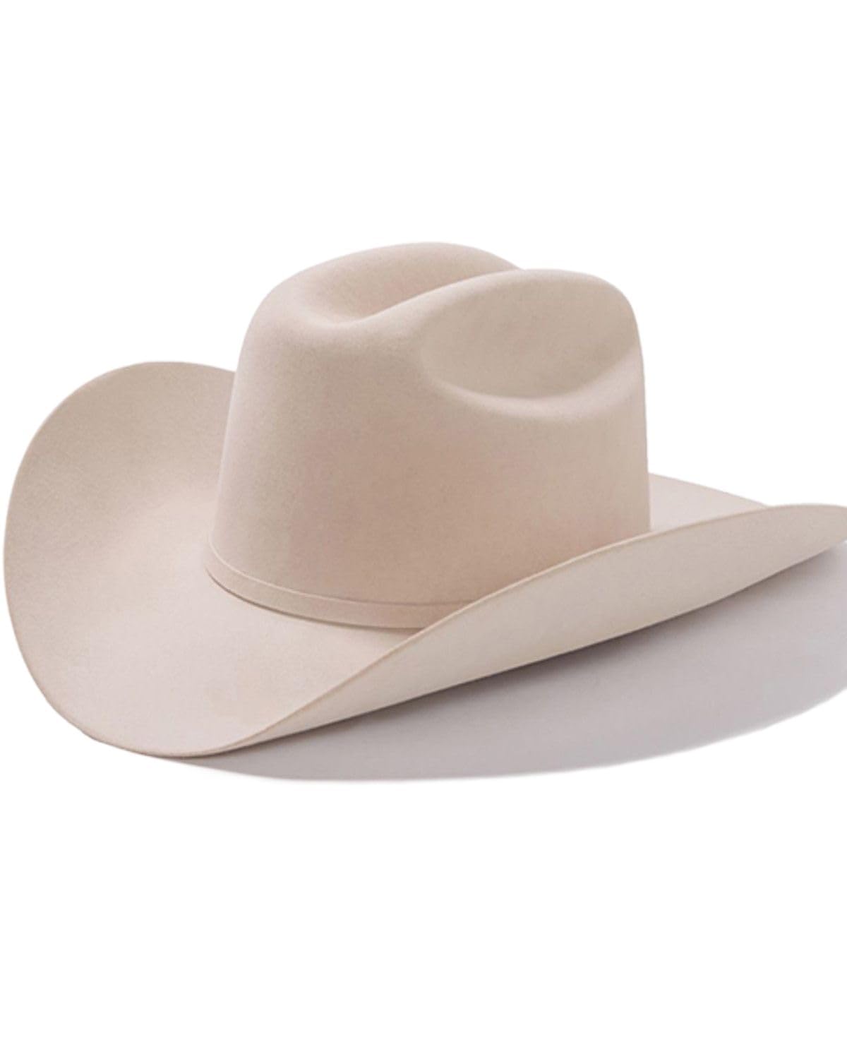 Stetson Men's El Patron Silverbelly Felt Western Hat Silver Belly 6 3/4