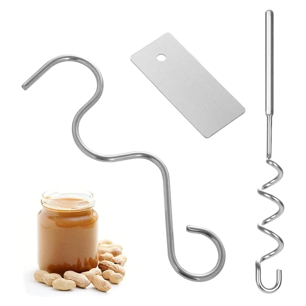 1/2 agitateurs à beurre – Outil mélangeur à beurre en acier inoxydable, mélangeur à beurre, mélangeur multifonction pour mélanger divers beurres, confitures, amandes, chocolat