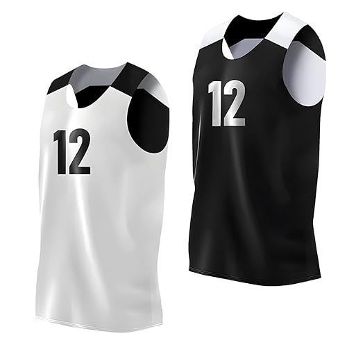 Reversible Basketball Jersey for Men with Number | Individual Jersey