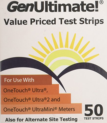 GenUltimate! Value Priced Test Strips, 2 Boxes of 50
