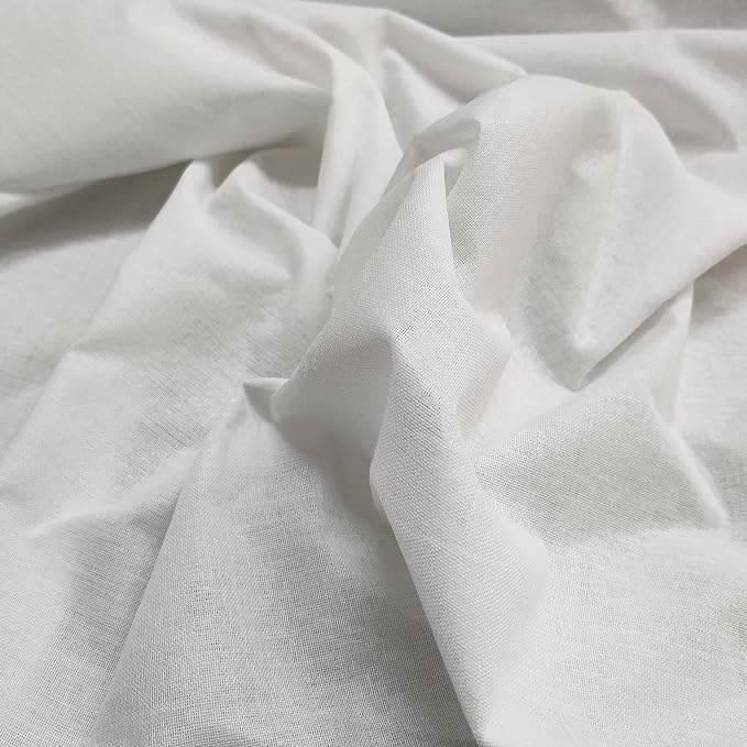 JTL - Interfodera, peso medio, stirabile, per metro, colore: bianco