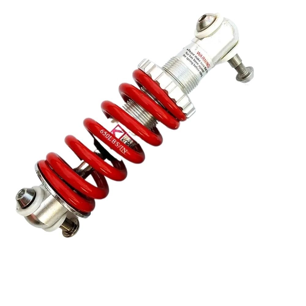 Amortisseur VTT Amortisseur Arrière De Vélo 450 LB/po Suspension Pare-Chocs Cadre Ressort for VTT Pliant 100/125/150 Mm
