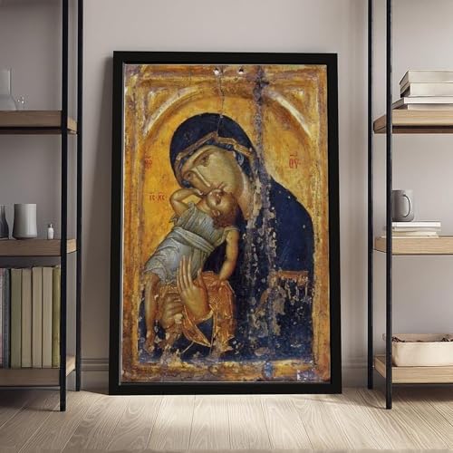 Vierge Pelagonitissa icône byzantine impression toile murale