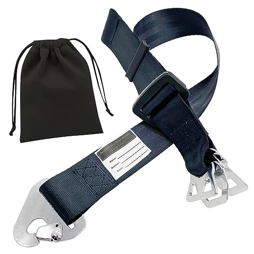 Airplane Seat Belt Extender Seatbelt Extension Adjuster 7-31" for all Airline including Southwest (Three in one)