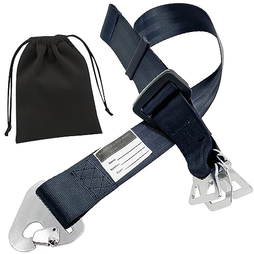 Seat Belt Extender Availability - 2018 and Prior GM Passenger Cars and Trucks 4 Airplane Seat Belt Extender Seatbelt Extension Adjuster 7-31' for all Airline including Southwest (Three in one)