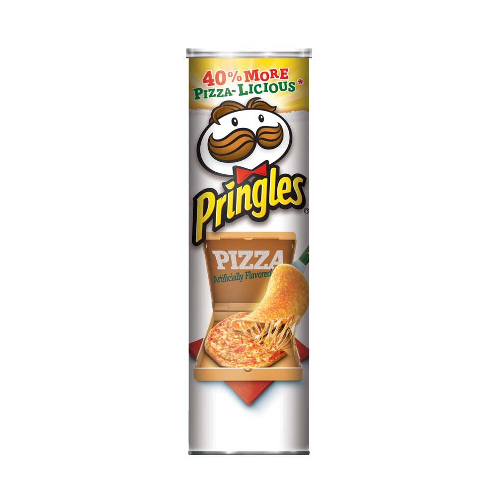 Pringles Pizza Chips, 5.96 Ounce -- 14 per case