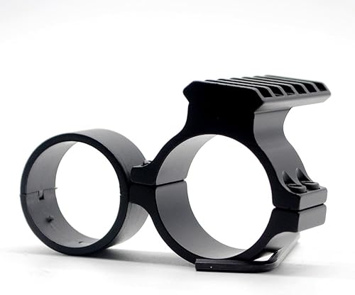 Miniatura 5 de Adaptador de anillo de montaje en barril de alcance de 1.000 in y 1.181 in con riel Wevr Picatinny de 0.787 in