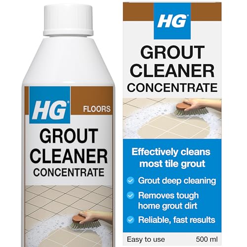 HG Grout Cleaner – Concentrated Tile Grout...