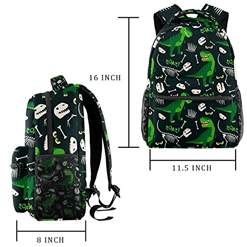Sac à dos ordinateur portable grande capacité dinosaure pour éviter le désordre