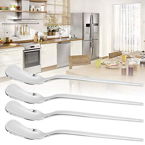 Colheres de sorvete, colheres elegantes para iogurte Sorvete Salada de frutas Sobremesa