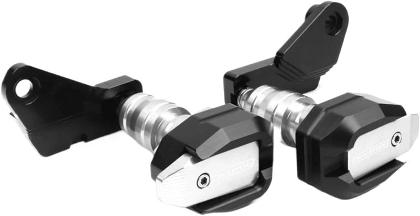 Falling Crash Protector Motorcycle Falling Protection Frame Slider Fairing Guard Crash Pad Protector Fit For GSX-R1000 GSXR1000 2009-2015 Upgrade accessories(A-Silver)