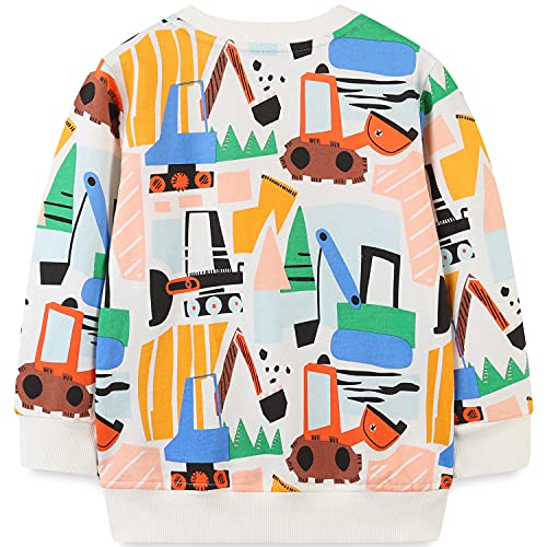 Baby Toddler Boy's Cotton Crewneck Sweatshirt Christmas Clothing 1-7Y2