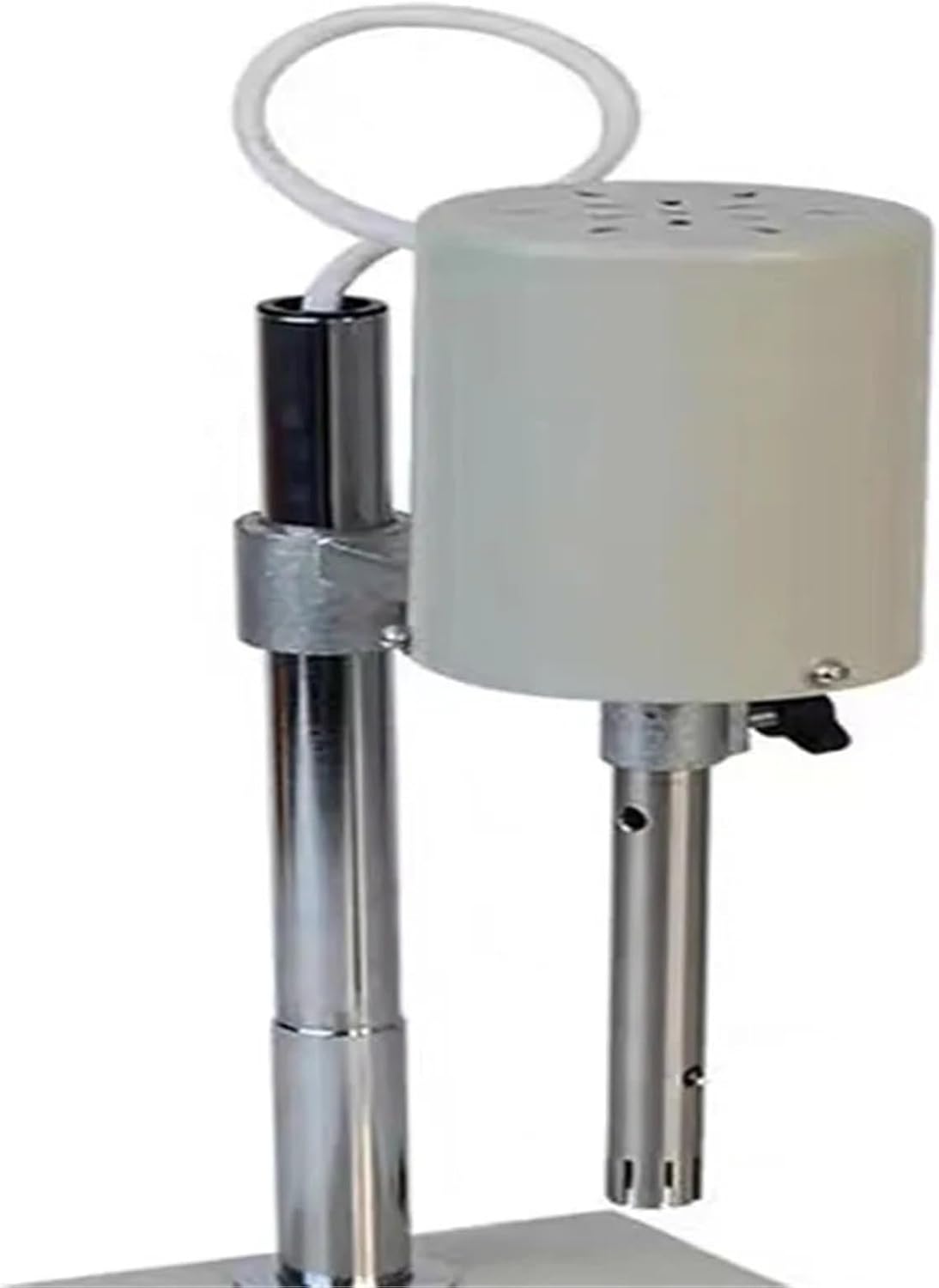 High-Speed Adjustable Homogenizer for Tissue Cream Cosmetic Emulsifier Disperser Laboratory Equipment(Bare Metal)