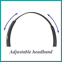 Vista 2 de Polycom - Auriculares para teléfono con cancelación de ruido, cable inferior RJ9 U10P compatible con teléfonos digitales Polycom VVX, Shoretel, Avaya
